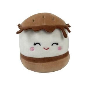 Squishmallows  KellyToys Carmelita The S'Mores Plush Christmas Gift 5 inches